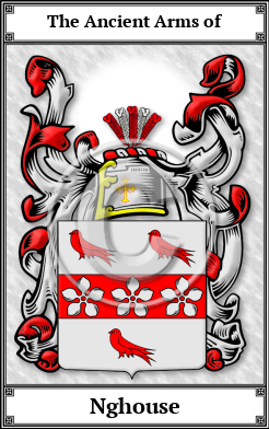 Nghouse Family Crest Download (JPG) Book Plated - 600 DPI