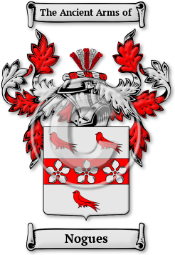 Nogues Family Crest Download (jpg) Legacy Series - 150 DPI