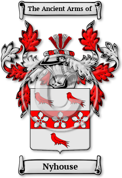 Nyhouse Family Crest Download (JPG) Legacy Series - 600 DPI