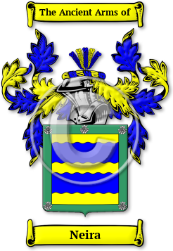 Neira Family Crest Download (jpg) Legacy Series - 150 DPI