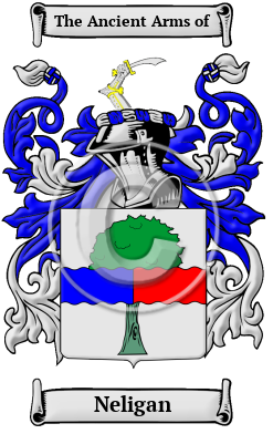 Neligan Family Crest Download (JPG) Heritage Series - 600 DPI