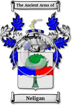 Neligan Family Crest Download (JPG) Legacy Series - 600 DPI