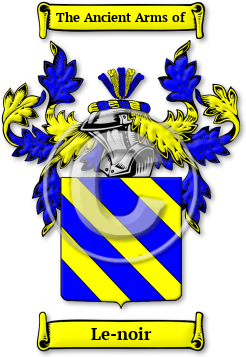 Le-noir Family Crest Download (JPG) Legacy Series - 600 DPI