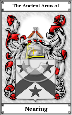 Nearing Family Crest Download (JPG)  Book Plated - 150 DPI