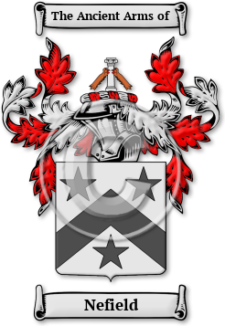 Nefield Family Crest Download (jpg) Legacy Series - 150 DPI