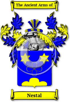 Nestal Family Crest Download (JPG) Legacy Series - 600 DPI