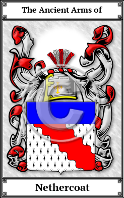 Nethercoat Family Crest Download (JPG)  Book Plated - 150 DPI