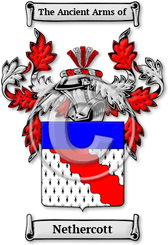 Nethercott Family Crest Download (jpg) Legacy Series - 150 DPI