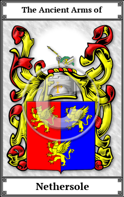 Nethersole Family Crest Download (JPG)  Book Plated - 150 DPI