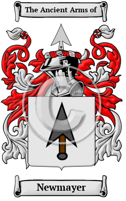 Newmayer Family Crest Download (JPG) Heritage Series - 600 DPI