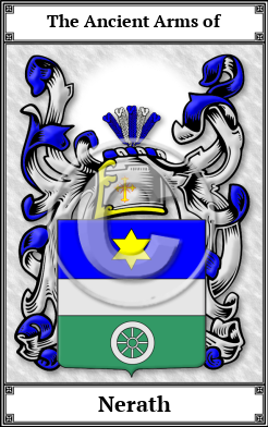 Nerath Family Crest Download (JPG)  Book Plated - 150 DPI