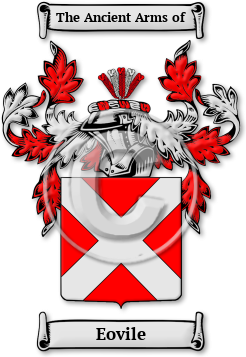 Eovile Family Crest Download (JPG) Legacy Series - 600 DPI