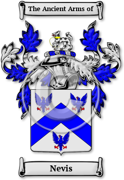 Nevis Family Crest Download (jpg) Legacy Series - 150 DPI