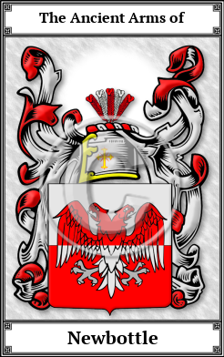 Newbottle Family Crest Download (JPG)  Book Plated - 150 DPI