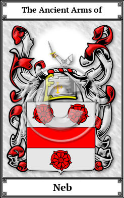 Neb Family Crest Download (JPG)  Book Plated - 150 DPI