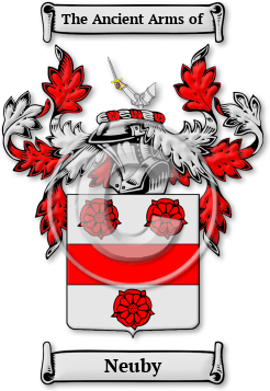 Neuby Family Crest Download (JPG) Legacy Series - 600 DPI
