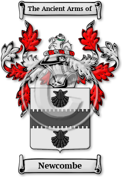 Newcombe Family Crest Download (jpg) Legacy Series - 150 DPI