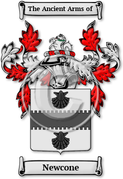 Newcone Family Crest Download (JPG) Legacy Series - 600 DPI