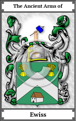 Ewiss Family Crest Download (JPG)  Book Plated - 150 DPI