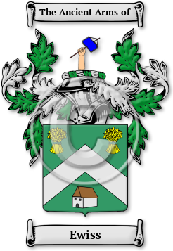 Ewiss Family Crest Download (jpg) Legacy Series - 150 DPI