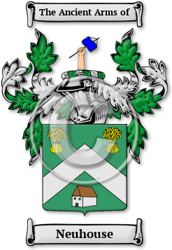 Neuhouse Family Crest Download (jpg) Legacy Series - 150 DPI
