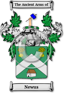 Newus Family Crest Download (jpg) Legacy Series - 150 DPI
