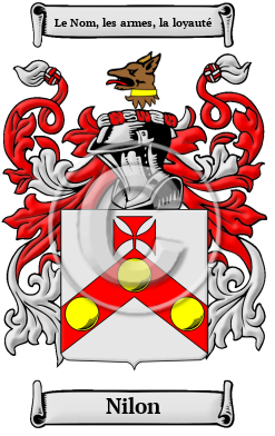 Nilon Name Meaning, Family History, Family Crest & Coats of Arms