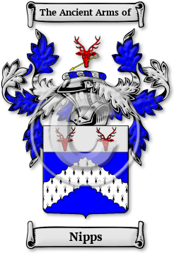 Nipps Family Crest Download (jpg) Legacy Series - 150 DPI