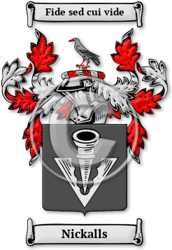 Nickalls Family Crest Download (jpg) Legacy Series - 150 DPI