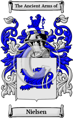 Nielsen Family Crest Download (JPG) Heritage Series - 600 DPI