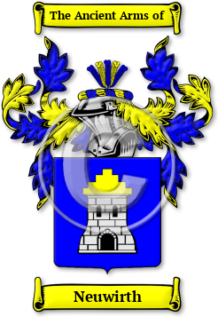Neuwirth Family Crest Download (jpg) Legacy Series - 150 DPI