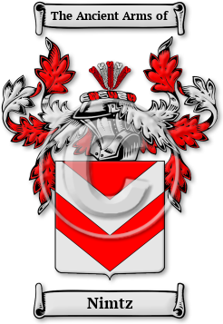Nimtz Family Crest Download (jpg) Legacy Series - 150 DPI