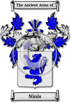 Ninis Family Crest Download (jpg) Legacy Series - 150 DPI