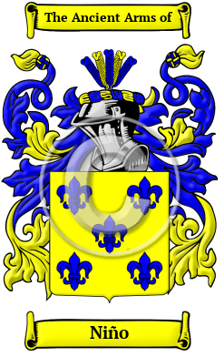 Niño Family Crest/Coat of Arms