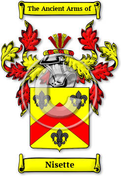 Nisette Family Crest Download (jpg) Legacy Series - 150 DPI
