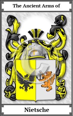 Nietsche Family Crest Download (JPG)  Book Plated - 150 DPI
