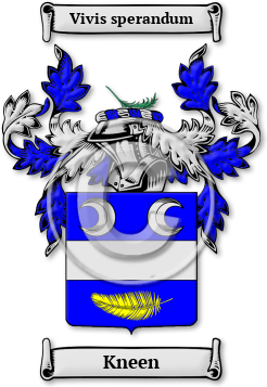 Kneen Family Crest Download (JPG) Legacy Series - 600 DPI