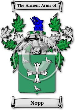 Nopp Family Crest Download (jpg) Legacy Series - 150 DPI
