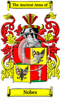 Nobes Family Crest Download (JPG) Heritage Series - 600 DPI