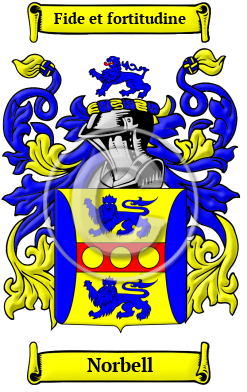 Norbell Family Crest Download (JPG) Heritage Series - 600 DPI