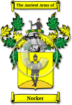 Nocker Family Crest Download (jpg) Legacy Series - 150 DPI