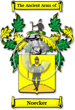 Noecker Family Crest Download (jpg) Legacy Series - 150 DPI