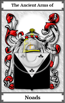 Noads Family Crest Download (JPG)  Book Plated - 150 DPI