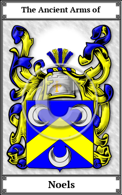 Noels Family Crest Download (JPG)  Book Plated - 150 DPI