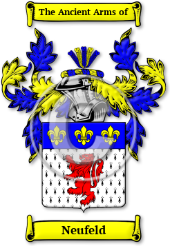 Neufeld Family Crest Download (jpg) Legacy Series - 150 DPI