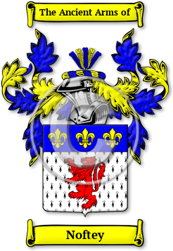 Noftey Family Crest Download (jpg) Legacy Series - 150 DPI