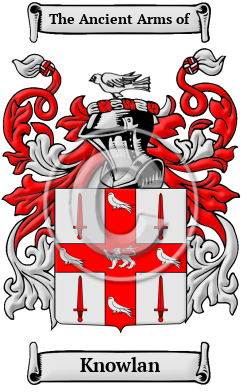 Knowlan Family Crest Download (JPG) Heritage Series - 600 DPI