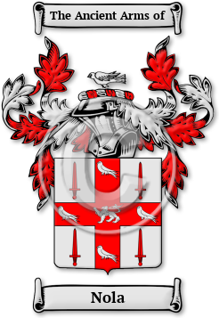 Nola Family Crest Download (JPG) Legacy Series - 600 DPI