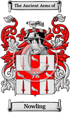 Nowling Family Crest Download (JPG) Heritage Series - 600 DPI