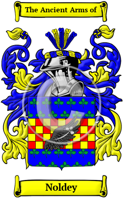 Noldey Family Crest/Coat of Arms